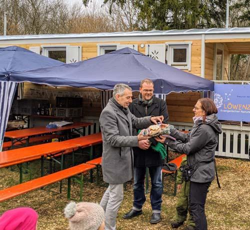 Erster Naturkindergarten „Löwenzahn“ in Puchheim offiziell eröffnet